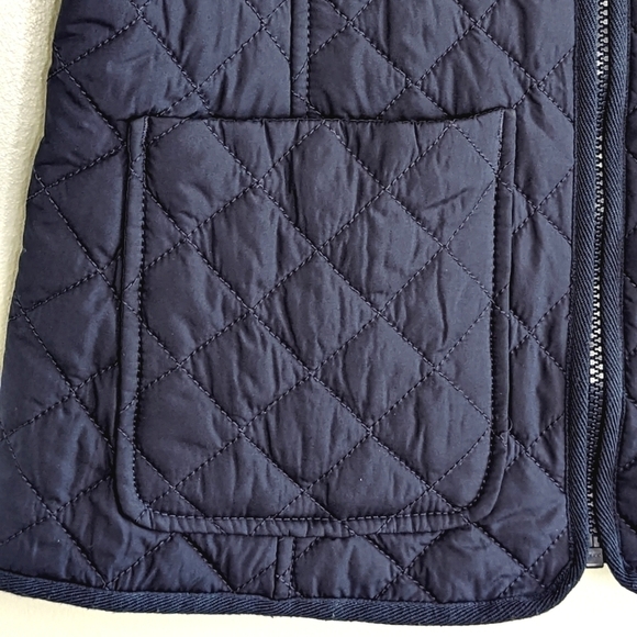 TOMMY Hilfiger Women's Navy Sleeveless Quilted Vest Size XS - Picture 4 of 8